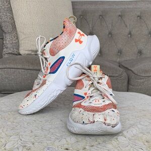 Under Armour Flow Breakthrough Youth Multi-Color Sneakers